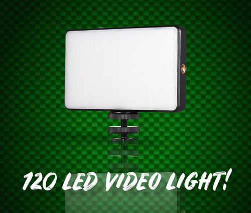 120 led self take video light. Carp fishing light. Fish i