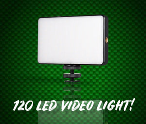 120 led self take video light. Carp fishing light. Fish i