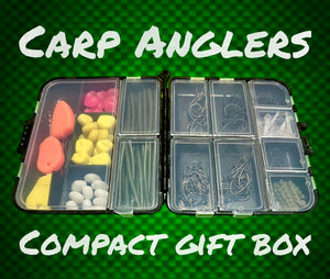 Carp fishing tackle gift Box. Fishing gift for all. Over 220 pieces v1 –  FiSH i UK