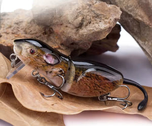 Mini Mouse 63mm/10g Floating  Realistic Mouse Lifelike Lure.