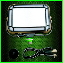 Load image into Gallery viewer, ‘MULTI’ LED Video Self Take Light.Bivvy Light. Table Light - Power Bank - Solar Charge &amp; Rechargeable