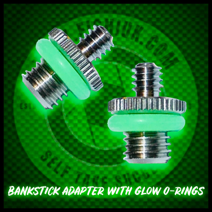 Bankstick Adapter With Glow in Dark O-Ring.