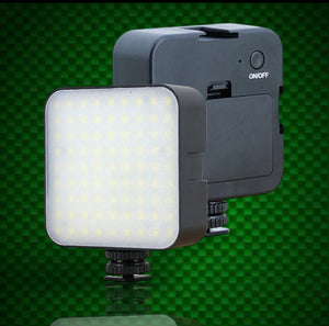 49 LED SELF TAKE VIDEO LIGHT INC BANKSTICK ADAPTER. - FiSH i UK