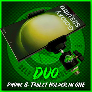 NEW FOR 2025. Duo Phone & Tablet Holder for Self Take Photography! iPad.Galaxy Tab iPhone & many more! - FiSH i UK