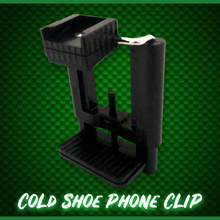 Load image into Gallery viewer, Cold Shoe Phone Clip (ONLY)