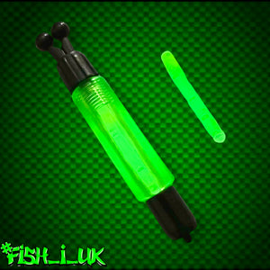 3 x Carp Fishing Bite Indicators With 10 Glow Stick Inserts. Indicator Set.