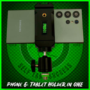 NEW FOR 2025. Duo Phone & Tablet Holder for Self Take Photography! iPad.Galaxy Tab iPhone & many more! - FiSH i UK