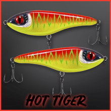 Load image into Gallery viewer, Musky Jerkbait-Slow Sinking-Slider Lure 90mm/105mm Loud Sound Crankbait Jerkbait Lure.