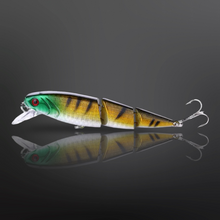 Load image into Gallery viewer, Multi Section Hard Minnow Lure-3D Fish Eyes-15g 10.5cm-Various Colours.