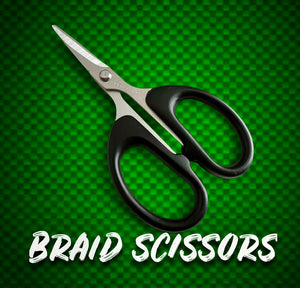 Braid Scissors. Compact and Sharp.