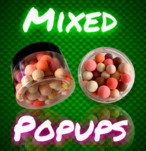 Load image into Gallery viewer, Carp Fishing Pop-Up Boilies – Proven Flavours &amp; Sizes! Maximize your catch with high-buoyancy, fish-attracting boilies. Choose from multiple flavours and two tub sizes. Perfect for all rigs and conditions. Get yours now and catch more carp with ease!