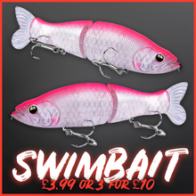 Load image into Gallery viewer, 135mm Slow Sinking Swimbait Lure – 30g Multi-Jointed Fishing Bait for Big Pike &amp; Perch – Ultra-Realistic Action for UK Predator Fishing – Perfect for Freshwater Lakes &amp; Rivers – High-Quality Pike Lure in Various Colours