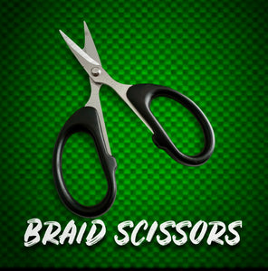Braid Scissors. Compact and Sharp.