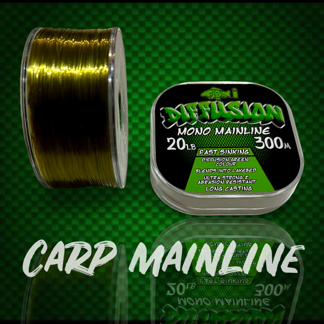 DIFFUSION
CARP MONO MAINLINE FREE POSTAGE! - FiSH i UK