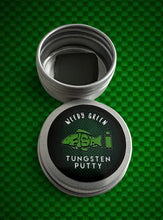 Load image into Gallery viewer, Tungsten Rig Putty. 15g. Weed Green in Storage Tin,