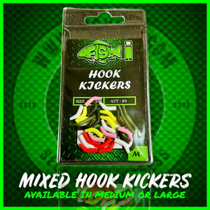 Coloured Carp Rig Kickers.In Size Large & Medium.