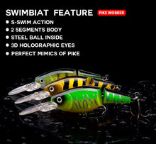 Load image into Gallery viewer, Jointed Shad Rap Crankbait - 15g - 10cm - Various Colours