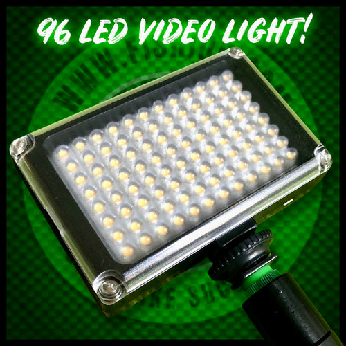 96 Led Video Light inc Bankstick Adapter.