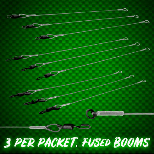 Fused Fluorocarbon HookLink Booms x3