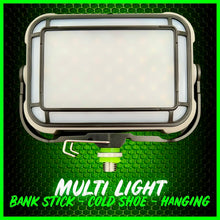 Load image into Gallery viewer, “MULTI” LED Video Self Take Light.Bivvy Light.Power Bank Rechargeable - FiSH i UK