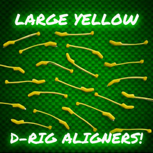 Load image into Gallery viewer, Yellow D-Rig Aligner kickers. Size Large