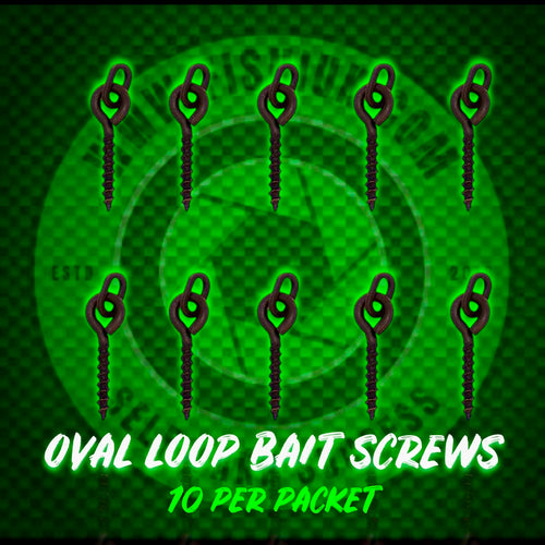 Oval Loop Bait Screws.(12mm)