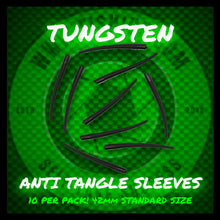 Load image into Gallery viewer, Tungsten anti tangle sleeves for Carp fishing carp rigs. Cheap terminal tackle for carp fishing. Tungsten sleeves