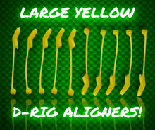 Load image into Gallery viewer, Yellow D-Rig Aligner kickers. Size Large