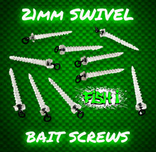 Load image into Gallery viewer, 21mm Plastic Swivel Bait Screws