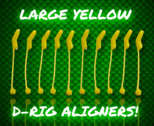 Load image into Gallery viewer, Yellow D-Rig Aligner kickers. Size Large