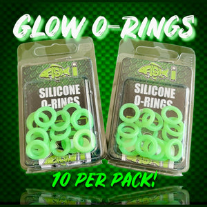 Glow In The Dark O-Rings.(10 per pack)