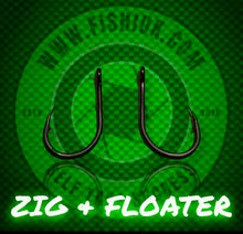 Load image into Gallery viewer, Zig &amp; Floater Carp Hooks.Micro Barbed