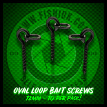 Load image into Gallery viewer, Oval Loop Bait Screws.(12mm)