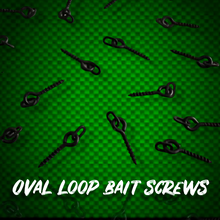 Load image into Gallery viewer, Oval Loop Bait Screws.(12mm)