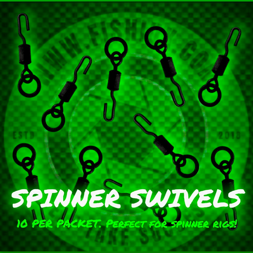 Spinner swivels. Ronnie rigs. Spinner rig. 10 per pack