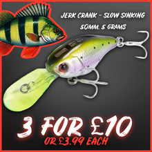 Load image into Gallery viewer, Crankbait / Plug Hard Lure 50mm 5g.Colour yellow and pink yellow Lip.