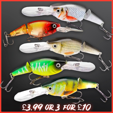 Load image into Gallery viewer, Jointed Shad Rap Crankbait - 15g - 10cm - Various Colours