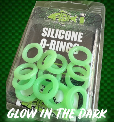 Glow In The Dark O-Rings. (10 per pack) - FiSH i UK